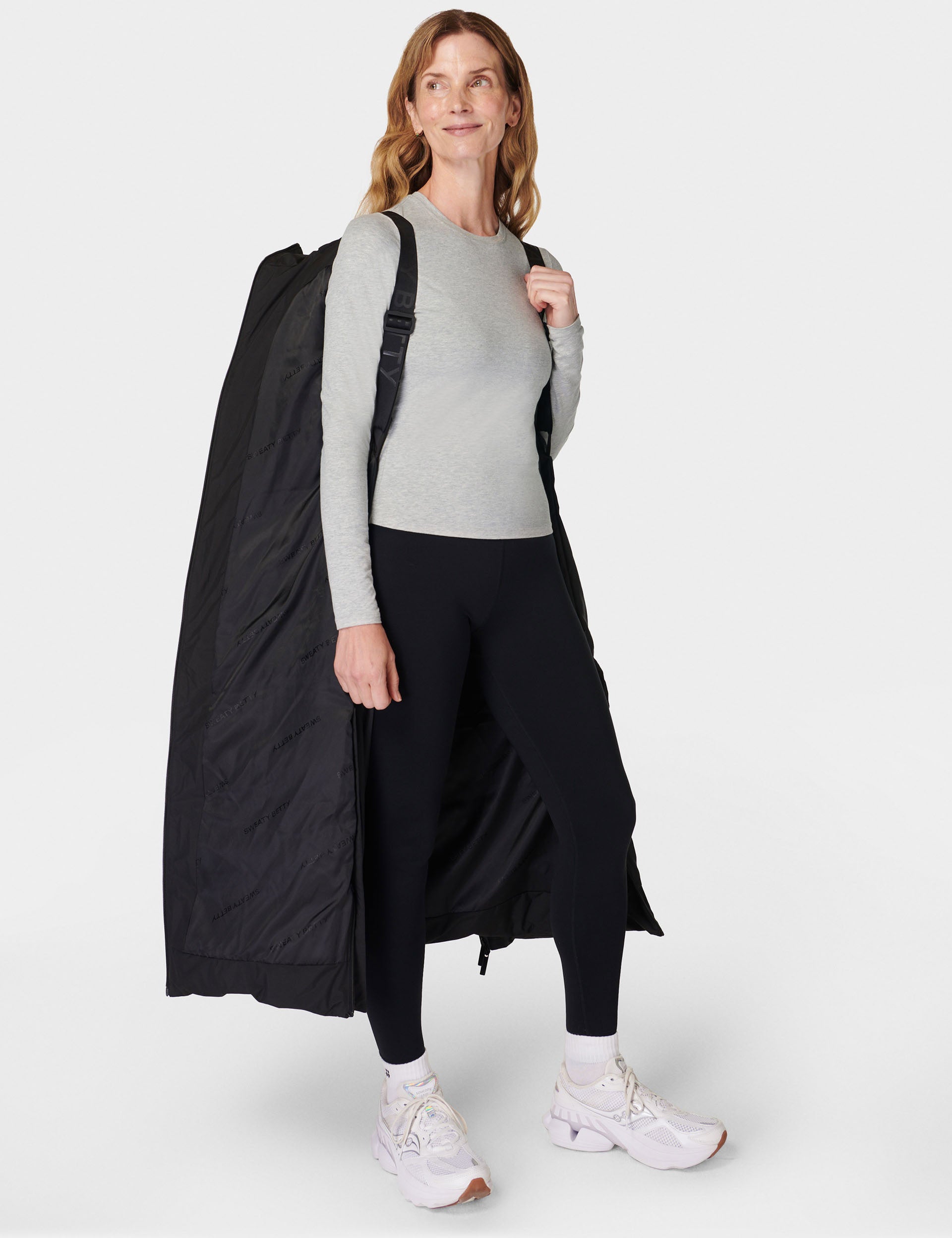Nimbus Longline Puffer Jacket for Women - Black Winter Coat, Lightweight Waterproof Down Jacket for Cold Weather | Perfect for Outdoor Activities, Travel & Daily Wear