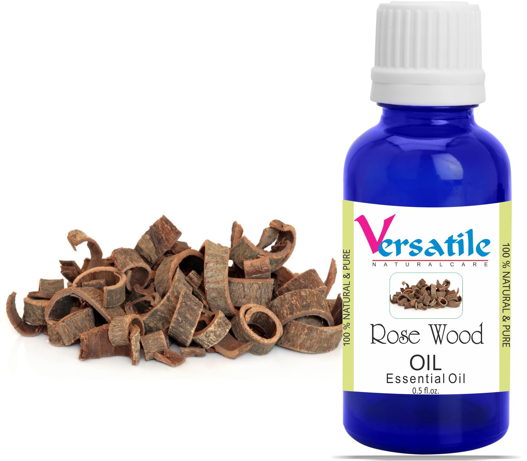 100% Pure Rosewood Essential Oil - Natural Aromatherapy Oil for Diffusers, Massage & Relaxation (3ml to 1000ml Sizes) - Perfect for Stress Relief, Skincare & Home Fragrance
