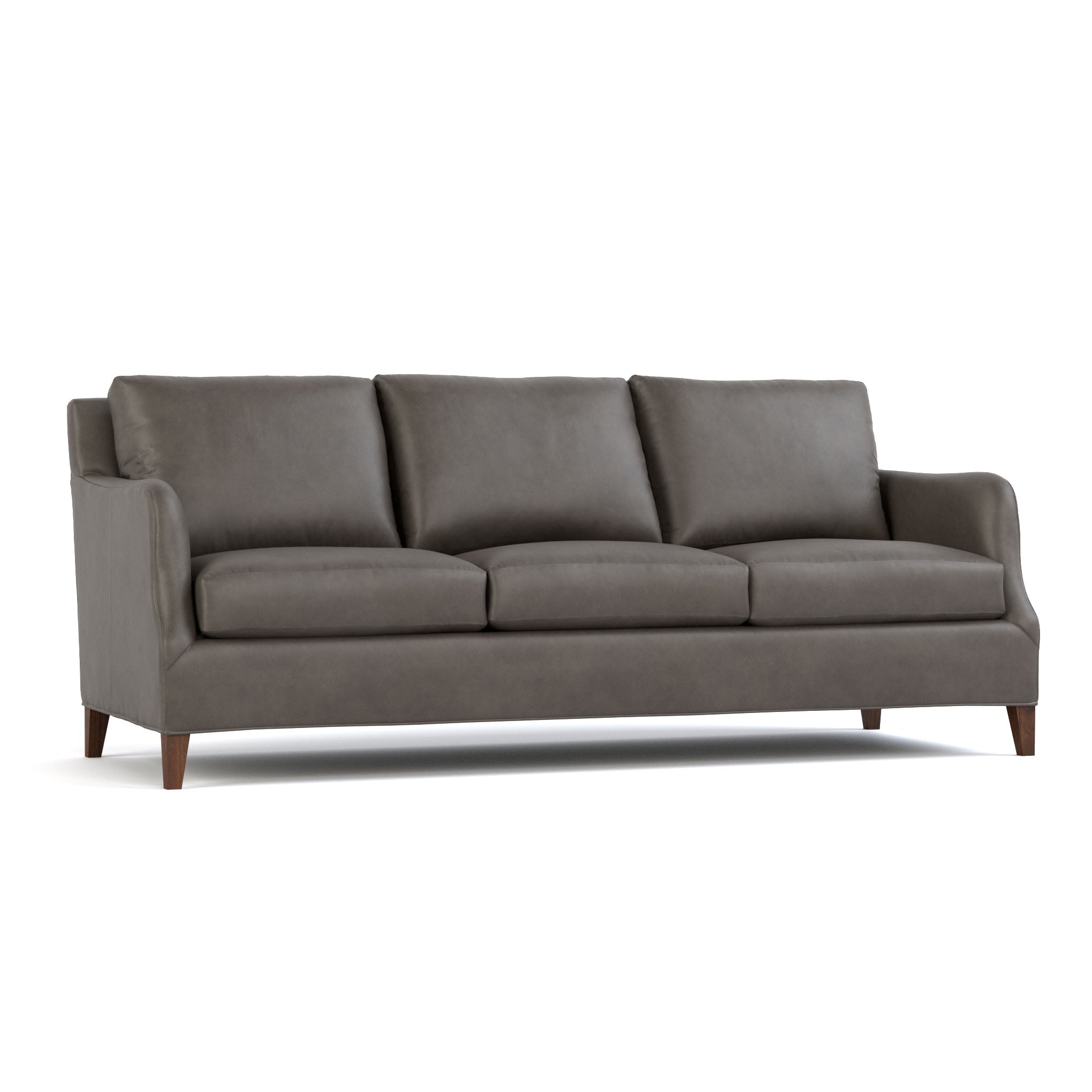 Harper Sofa - Modern 3-Seater Fabric Couch with Sturdy Wooden Legs for Living Room, Lounge & Office - Comfortable and Stylish Home Furniture