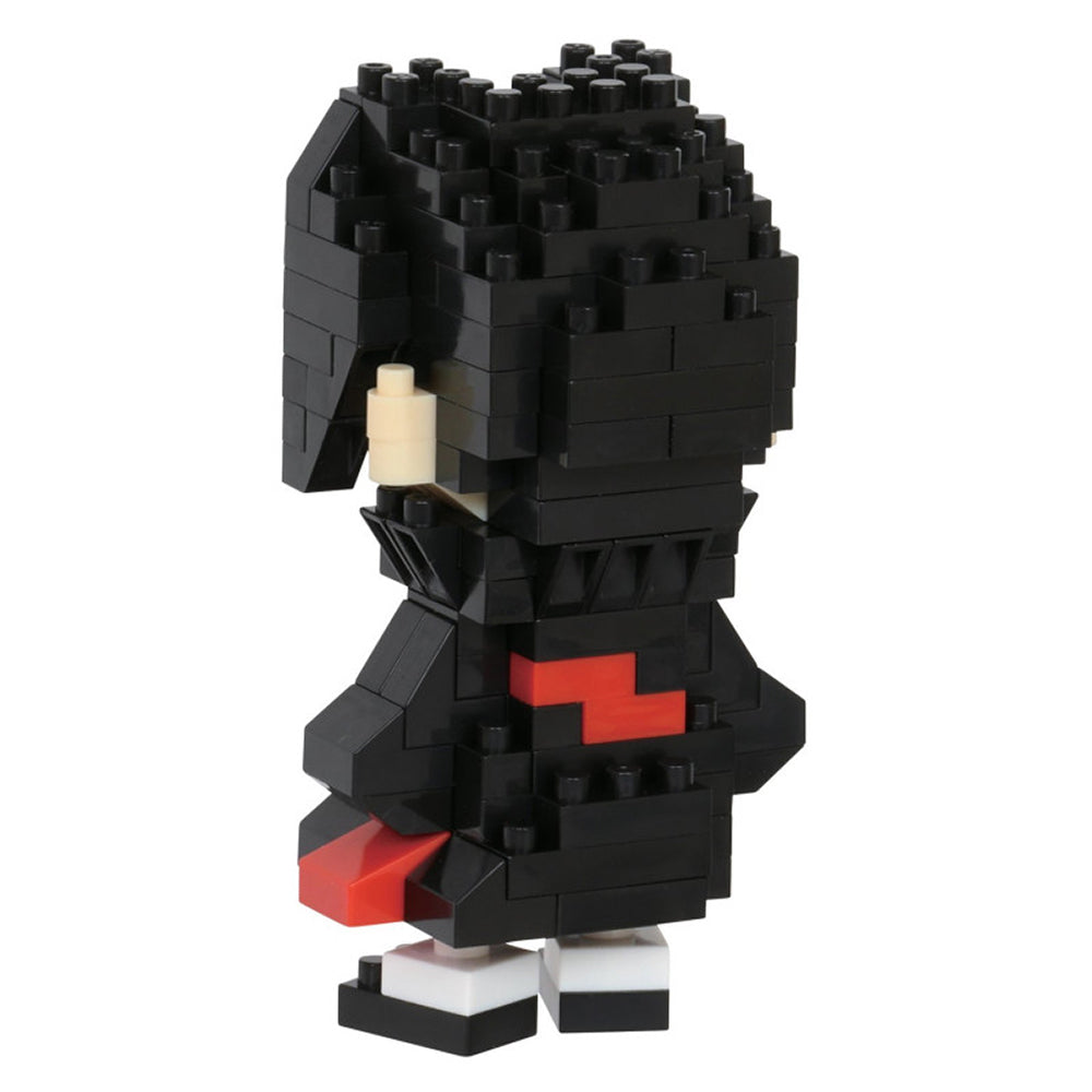 Nanoblock Naruto Shippuden Itachi Uchiha Building Blocks Set NBCC-138 - Anime Model Kit for Collectors & Home Decor