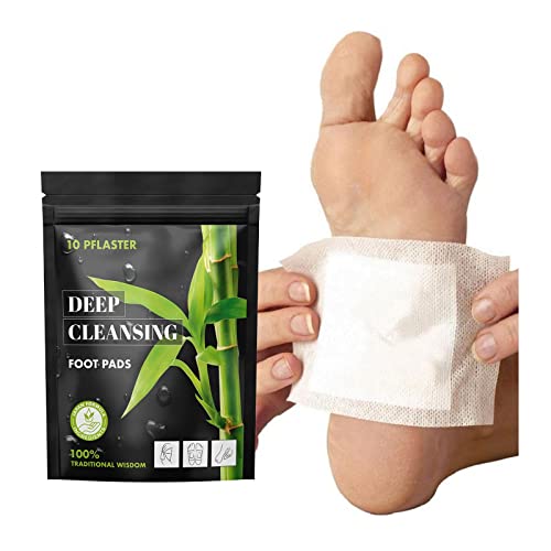 **Organic Foot Detox Patches for Deep Cleansing & Stress Relief | Natural Dehumidification & Body Detox | Improve Sleep & Relaxation | Perfect for Night Use & Post-Workout Recovery (One Size Fits All)**