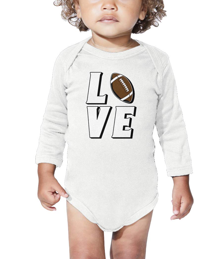 Baby Football Bodysuit - Future Athlete Outfit for Boys & Girls | Soft Cotton Infant Onesie for Sports Fans & Game Day