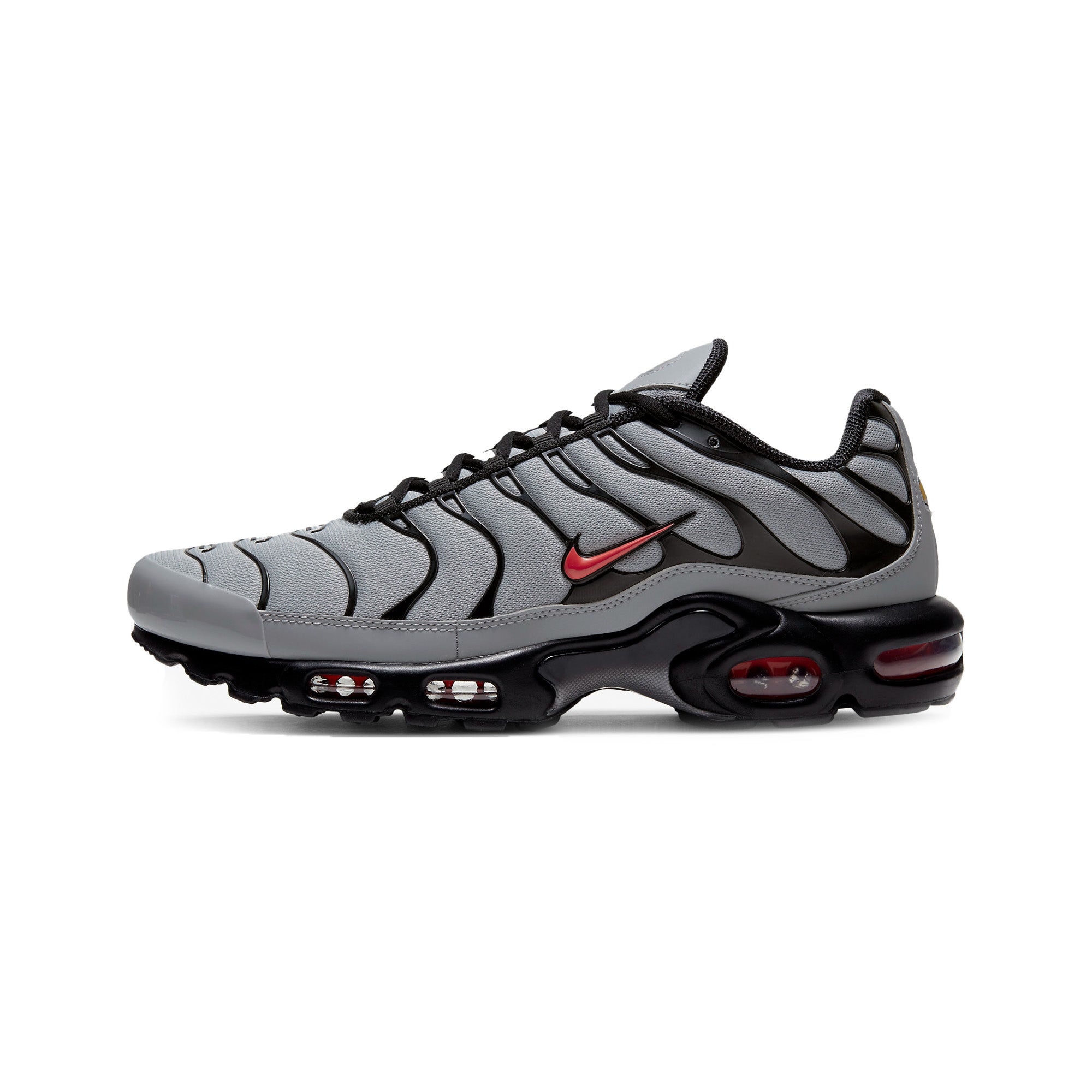Nike Air Max TN Plus 'Crimson Wolf Grey' Men's Running Shoes (2021) - Lightweight Cushioned Sneakers for Jogging, Gym Workouts & Streetwear Fashion