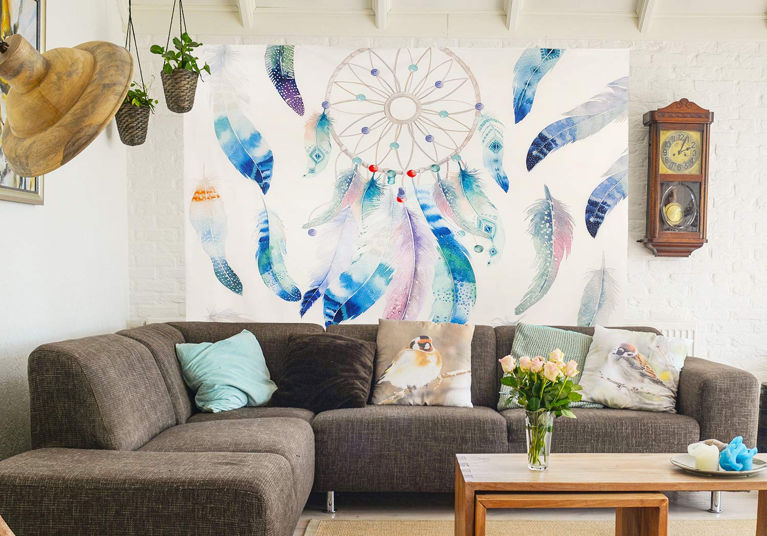 Dream Catcher Tapestry - Thick Microfiber Wall Hanging for Bedroom & Living Room Decor