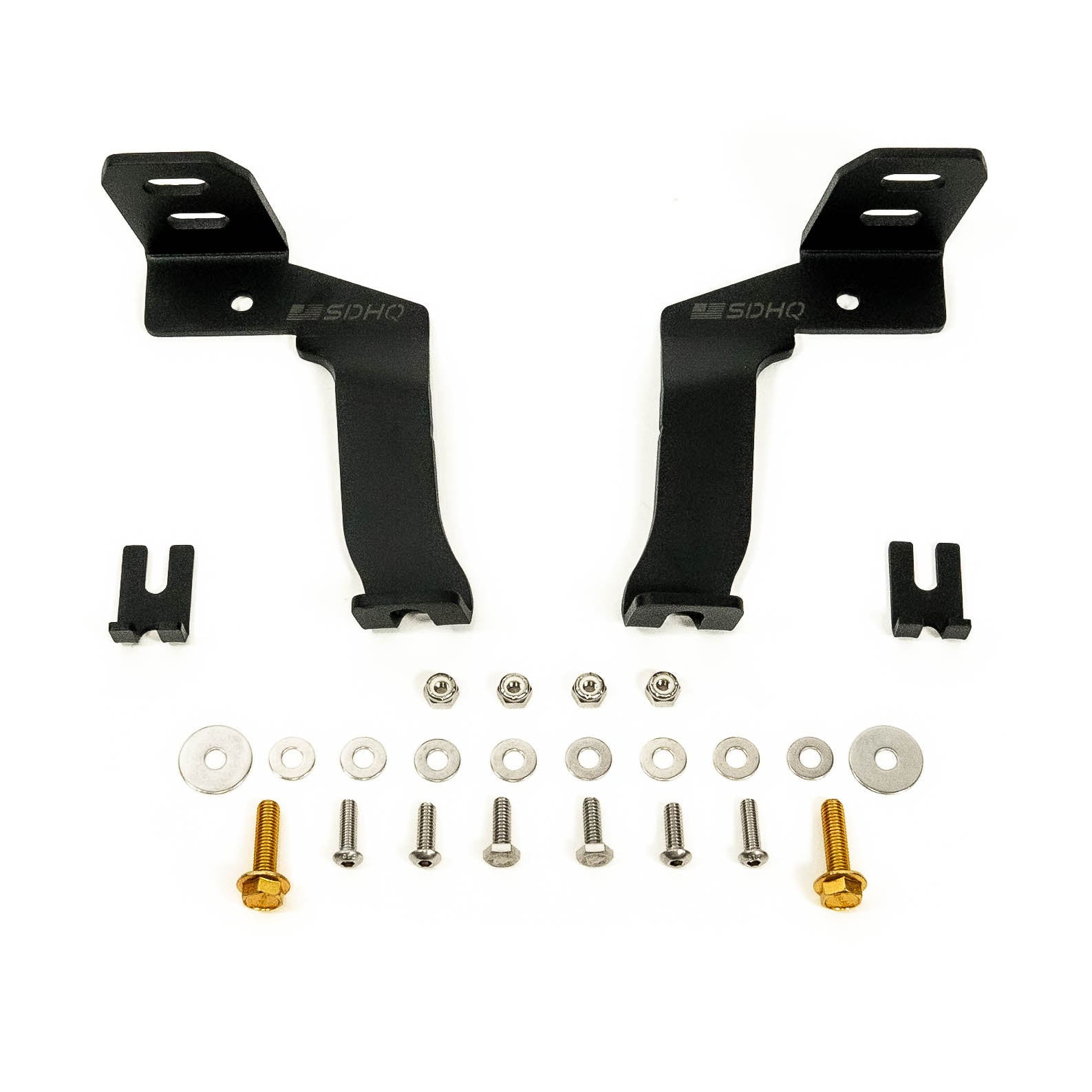 21-25 Ford Raptor SDHQ Built A-Pillar Light Mounts | Heavy Duty Off-Road LED Light Brackets for Ford F-150 Raptor | Perfect for Night Driving & Off-Road Adventures