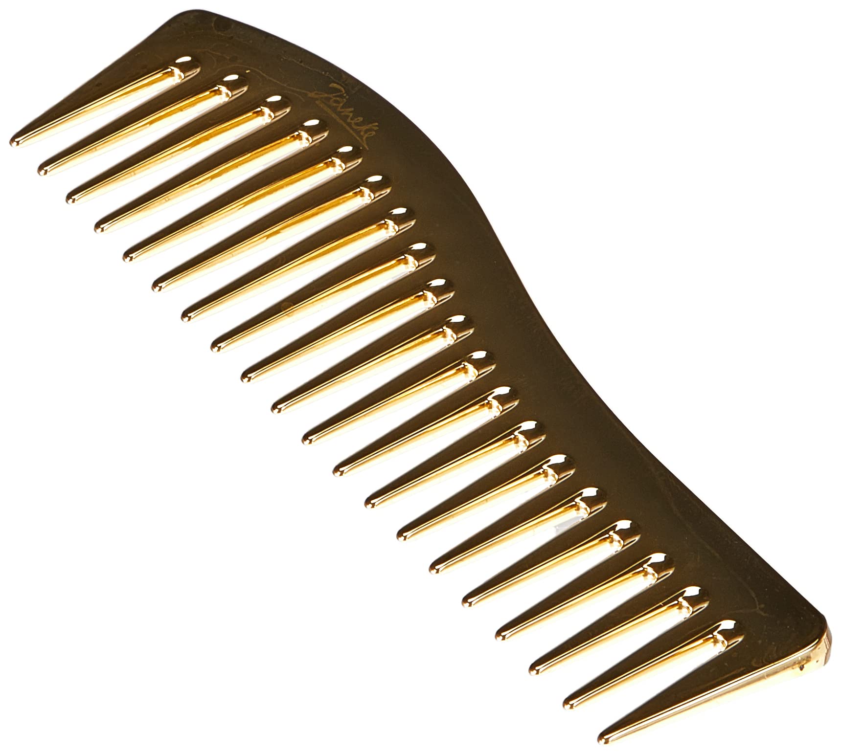 24K Gold Plated Jäneke Hair Styling Comb - 7