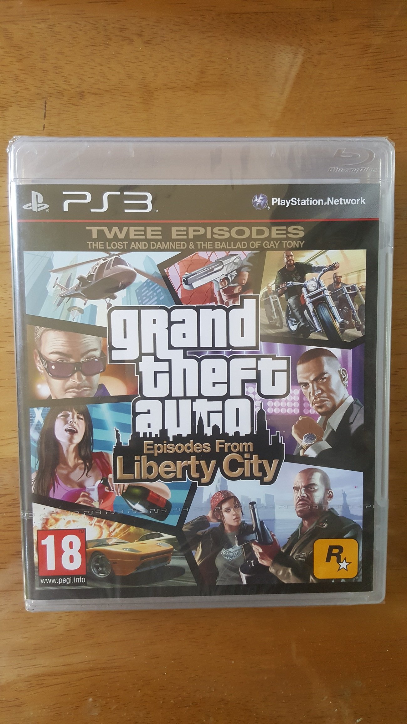 Grand Theft Auto: Episodes from Liberty City - PS3 Game | Open-World Action Adventure | Perfect for Crime Story Lovers & Gaming Enthusiasts