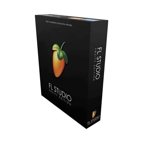 FL Studio 20 Fruity Edition Music Production Software Bundle with TX-100 Studio Headphones & 4-Port USB 3.0 Hub - Perfect for Home Recording, Podcasting & Beat Making (3-Piece Digital Audio Package)
