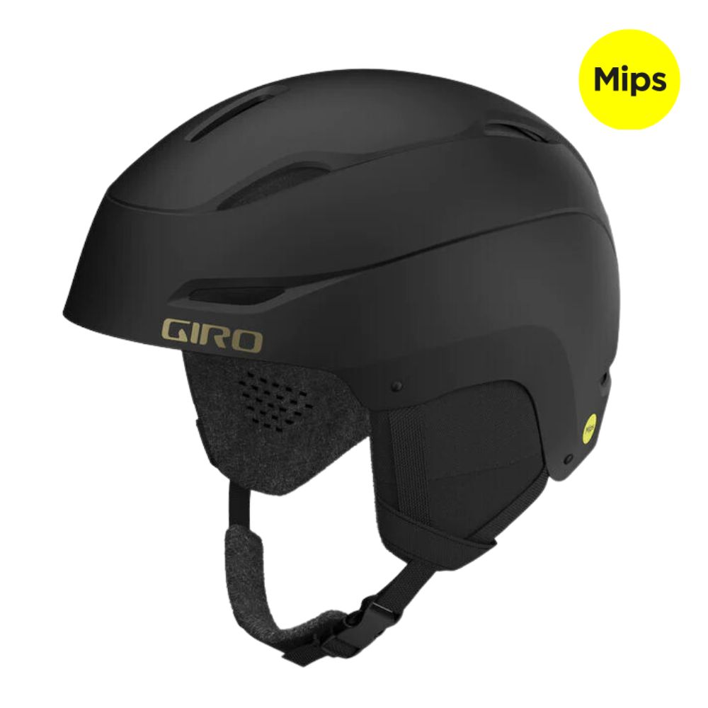 Giro Women's MIPS Ceva Ski Helmet - Matte Black | Safety Certified for Skiing & Snowboarding | Perfect for Alpine Resorts & Winter Sports (2 Sizes Available)