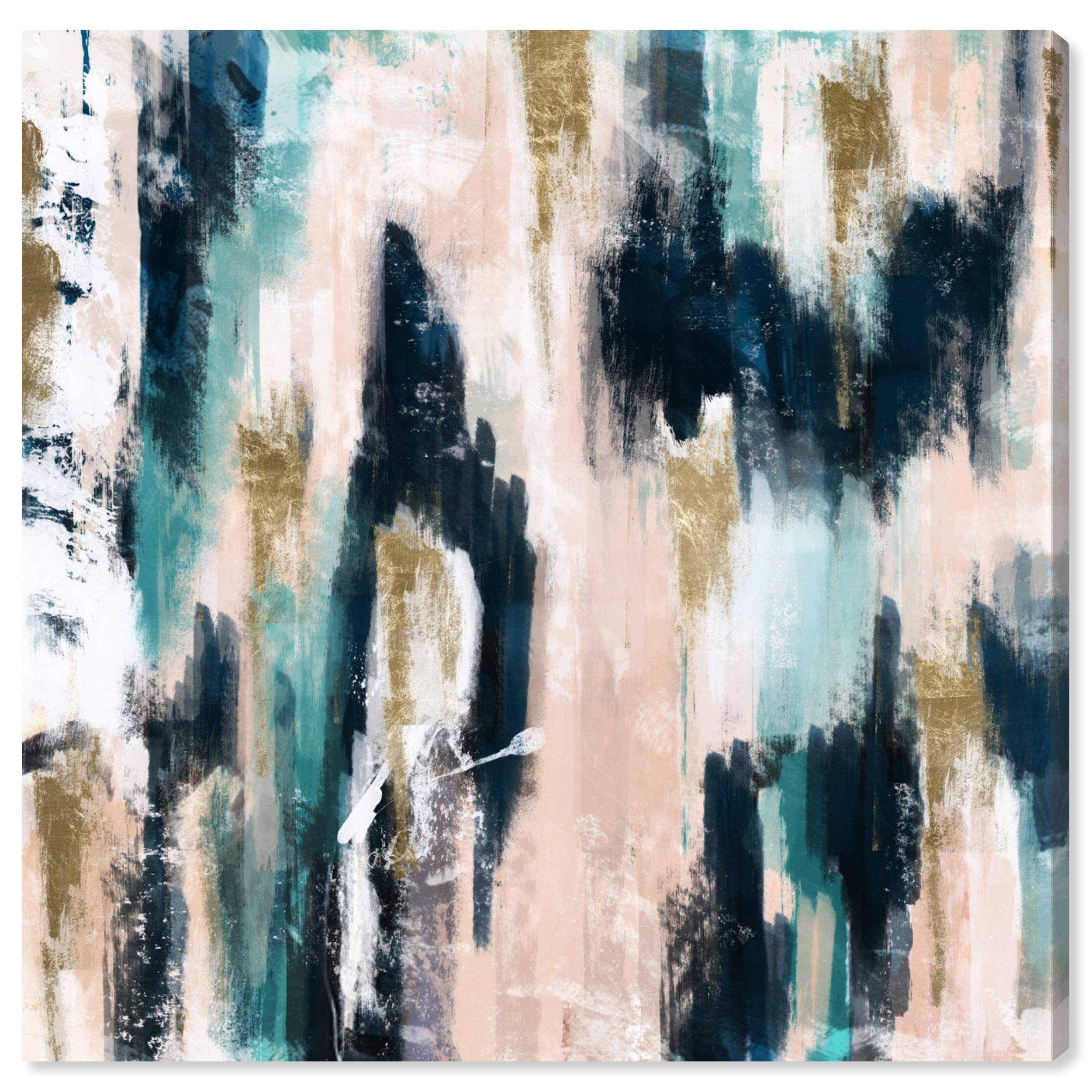 Abstract Wall Art Canvas Print 'Linear Movement' by Oliver Gal – 24