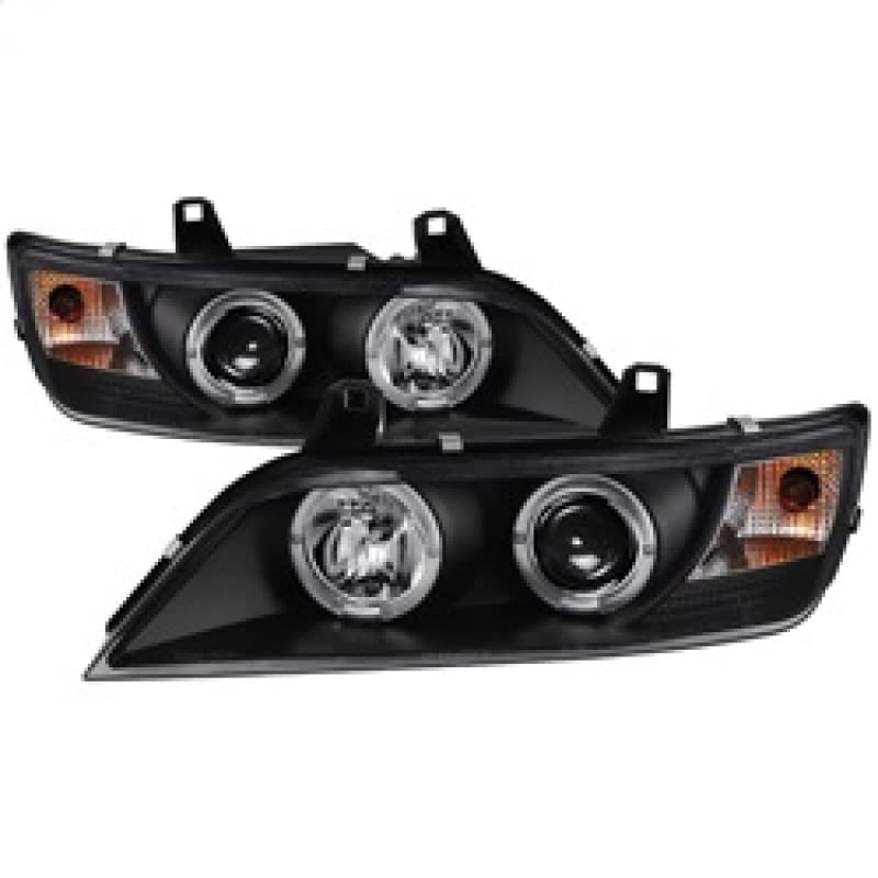 Spyder Auto 5009081 LED Halo Projector Headlights - Black/Clear - High-Performance Lighting for Night Driving & Off-Road Adventures