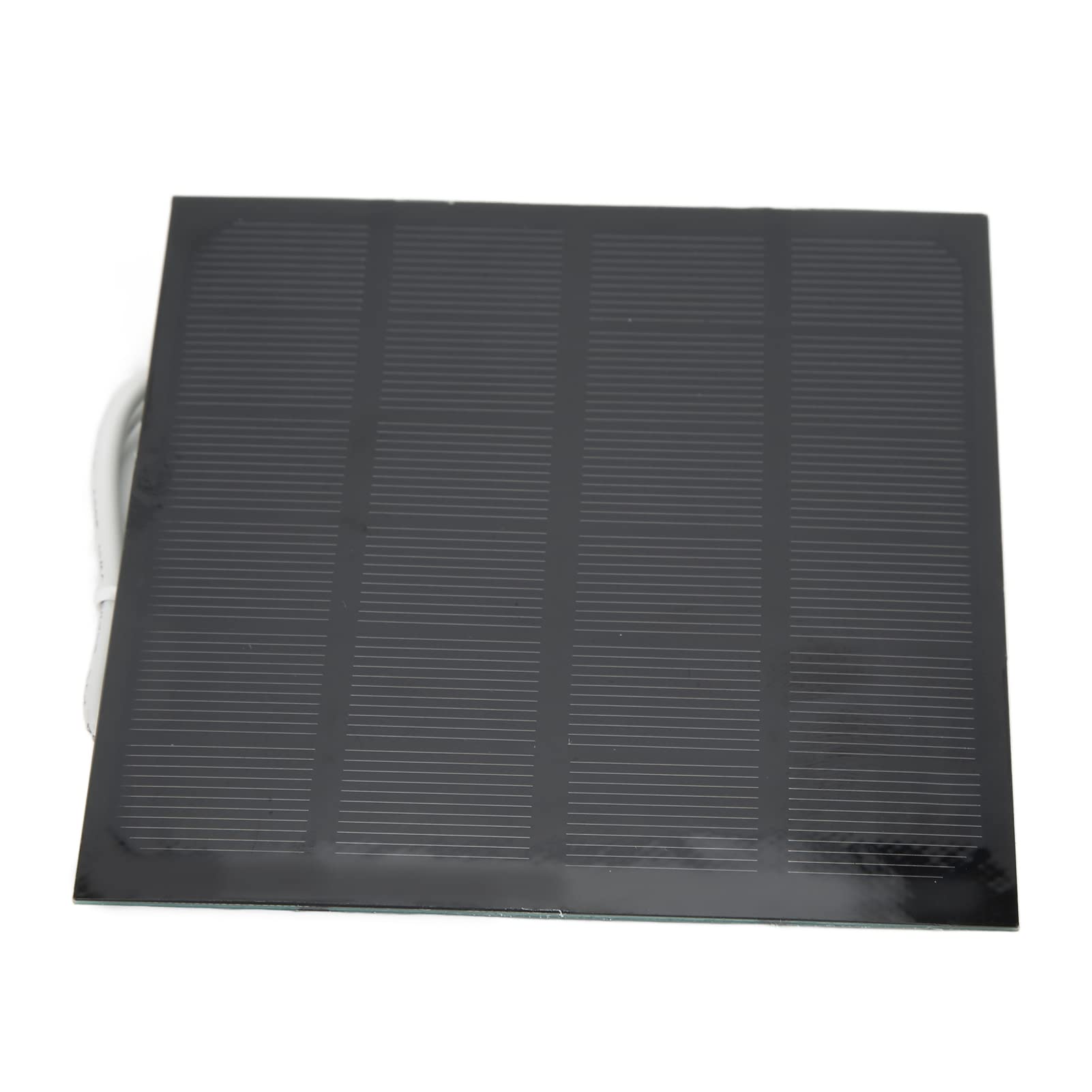 WESE 2W 6V Solar Panel - High Efficiency Solar Charger for Outdoor Lighting, Low Power Devices | Eco-Friendly Solar Power Solution for Garden, Camping & Emergency Use