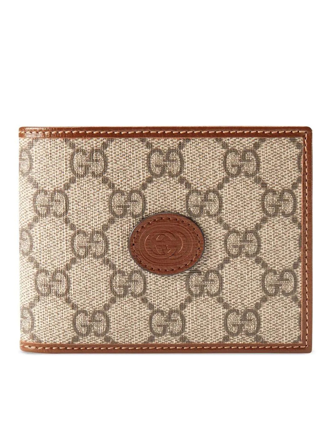 GG Supreme Bi-Fold Wallet & Card Holder - Stylish RFID Blocking Leather Wallet for Men - Perfect for Everyday Use, Travel, and Business