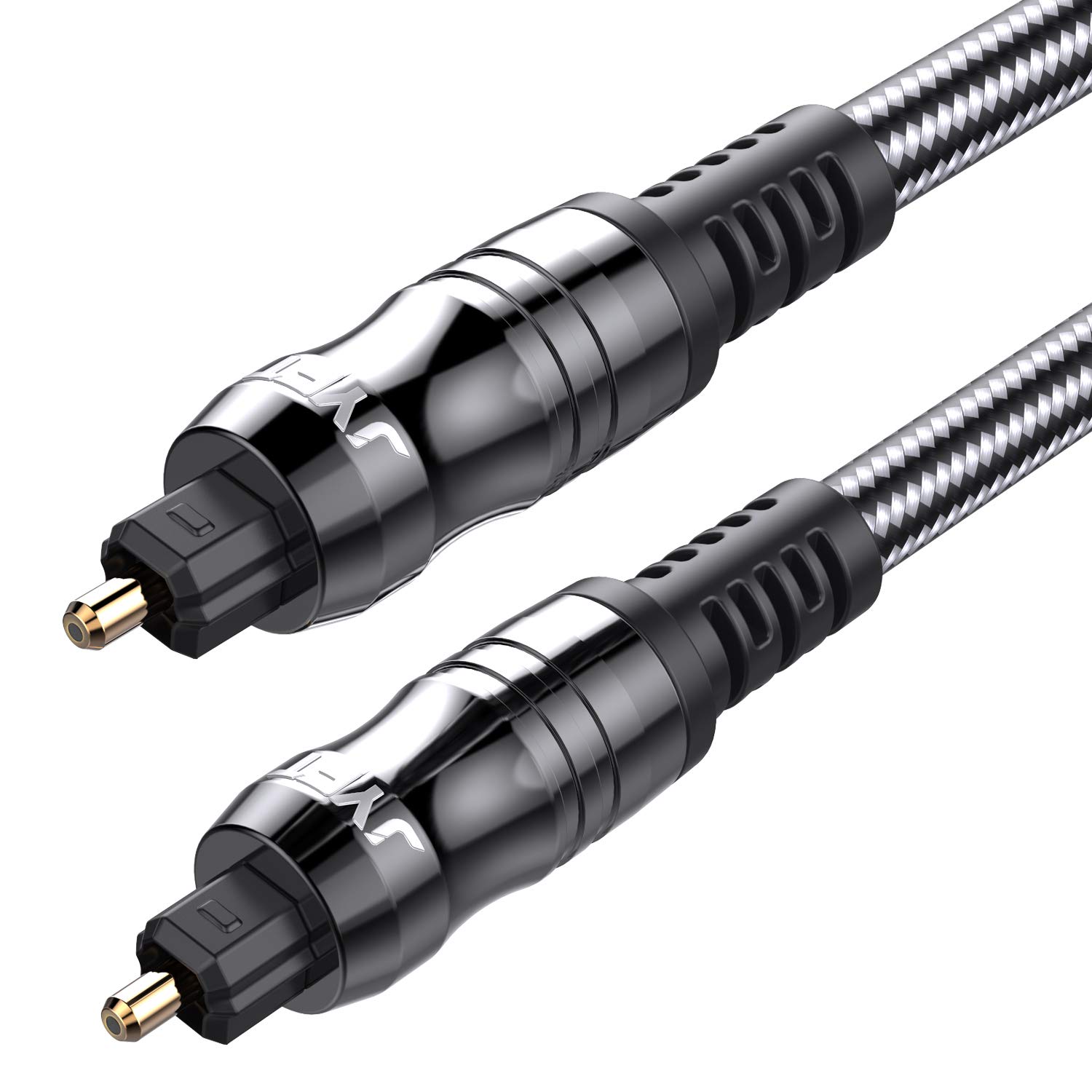 20-Pack Bulk Digital Optical Audio Toslink Cable 6ft - 24K Gold Plated Connectors, S/PDIF Port for Home Theater, Sound Bar, TV, PS4, Xbox, PlayStation - Perfect for Crystal Clear Audio in Gaming & Entertainment Systems