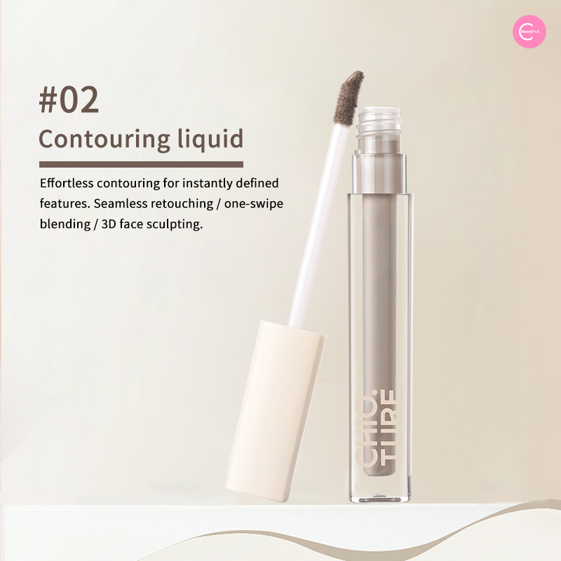 CHIOTURE Liquid Contour & Highlight Duo Stick - Creamy Blendable Makeup for Face Contouring and Highlighting - Perfect for Everyday Glam and Special Occasions