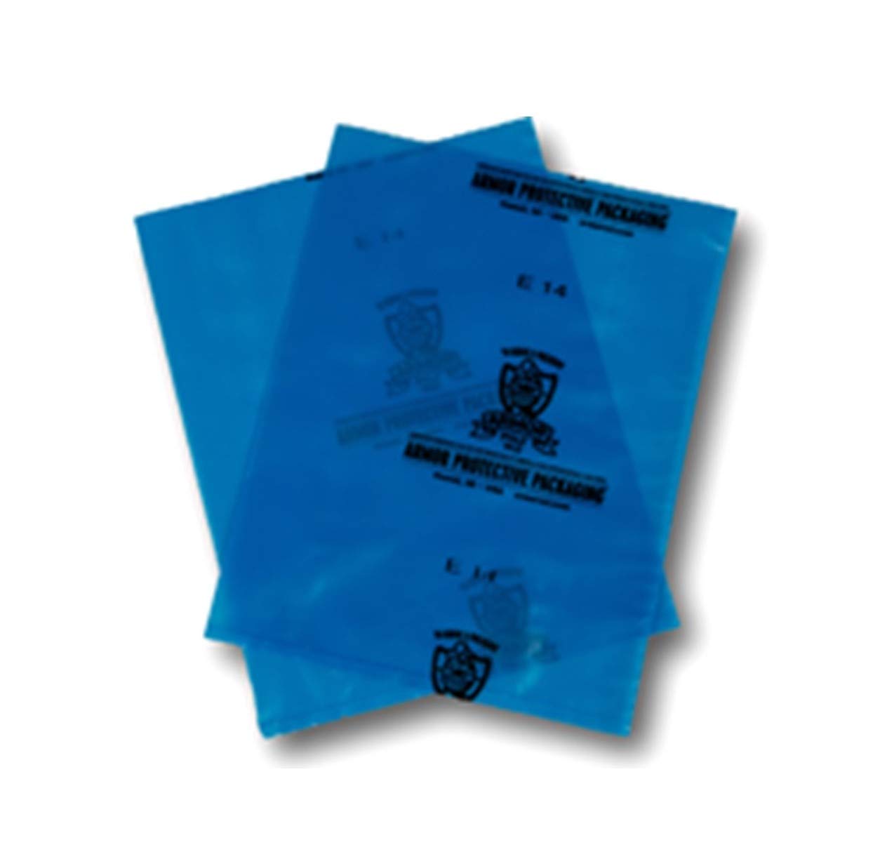 VCI Blue Poly Bags 4 Mil 10x12 Inches - Corrosion Resistant Packaging for Metal Parts (Case of 1000) | Ideal for Automotive, Industrial & Electronic Component Storage