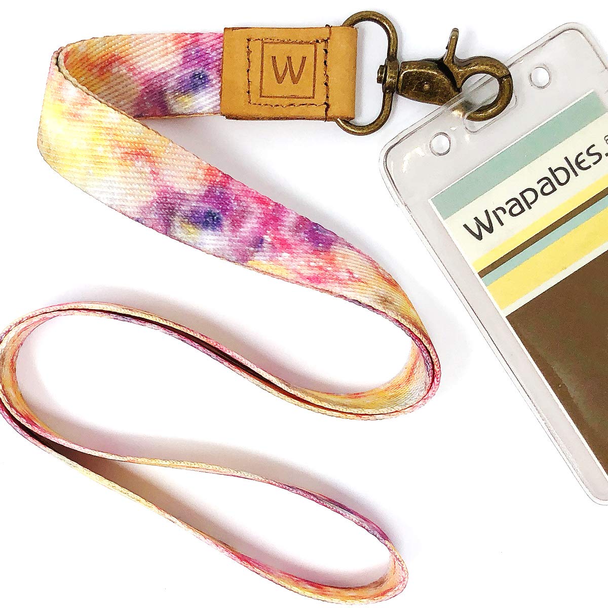 Allydrew Premium Lanyard Keychain & ID Badge Holder - Durable Neck Strap for Work, School, Events & Security Access