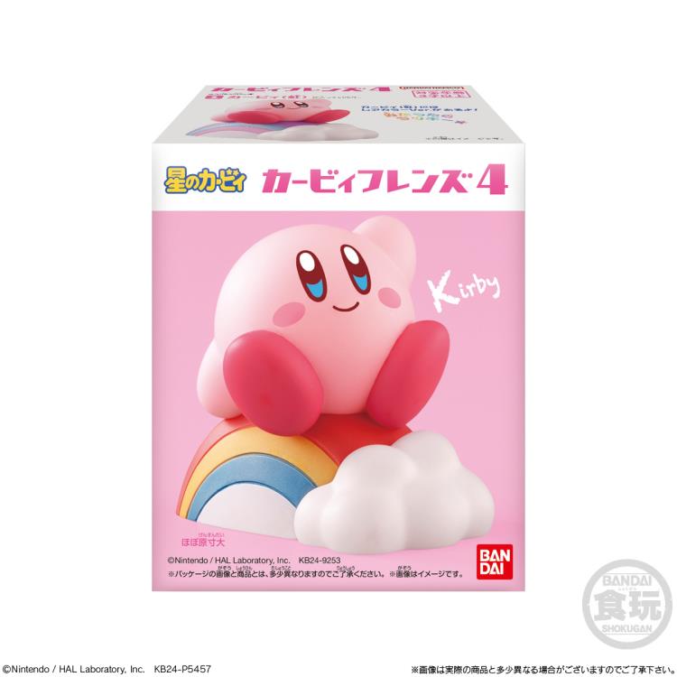 Bandai Kirby's Dream Land Friends 4 Vinyl Figures Set - 12-Piece Collectible Trading Figure Box for Anime Fans | Perfect for Display, Gifts & Game Room Decor