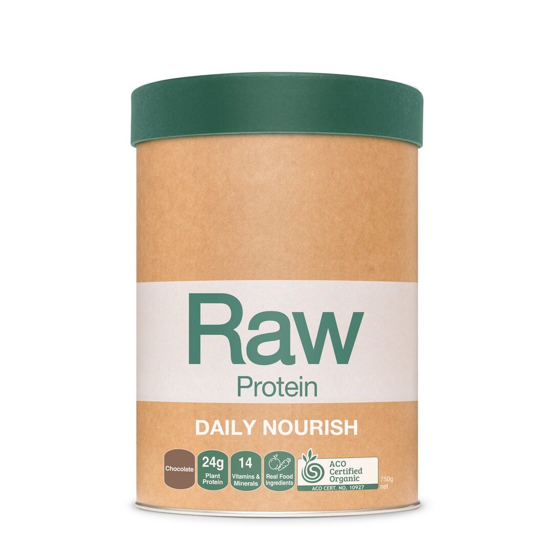 Amazonia Raw Protein Powder - Chocolate Flavor, 500g | Plant-Based Protein for Muscle Recovery & Energy Boost | Perfect for Smoothies, Baking & Post-Workout Nutrition