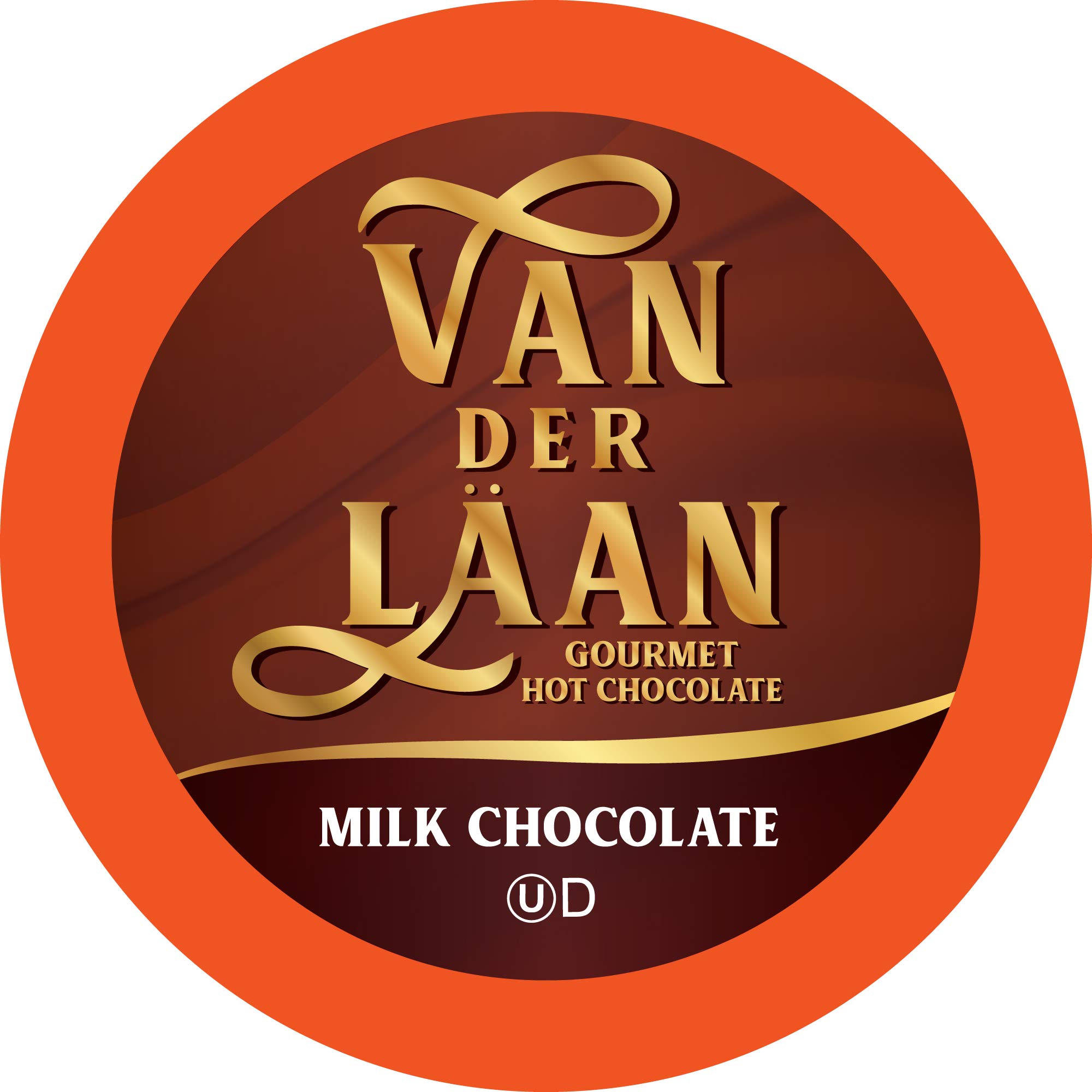 Van Der Laan Chocolate Hot Cocoa Pods - 40 Count Milk Chocolate Gourmet Dutch Hot Cocoa K-Cups, Compatible with Keurig 2.0 & Single Serve Coffee Makers - Perfect for Winter Warmth, Holiday Gifts & Cozy Family Moments