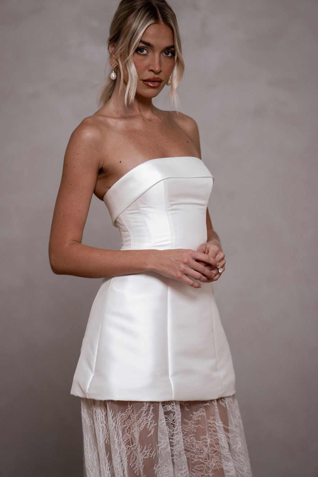 Dotty Tulle Dress - Ready to Wear Women's Fashion for Parties, Weddings & Special Occasions
