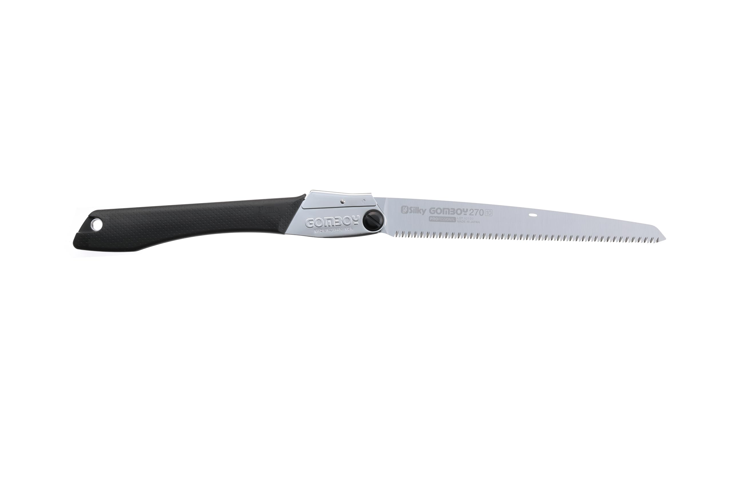 Silky GomBoy Professional Folding Saw 270mm with Medium Teeth (121-27) - Perfect for Woodworking, Camping, and Outdoor DIY Projects