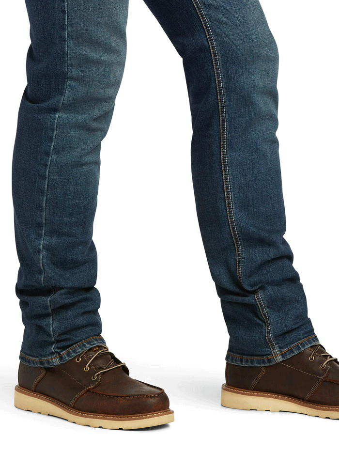 Ariat Men's Modern TekStretch Sebastian Slim Leg Jean - Comfortable & Durable Denim Pants for Work, Casual Wear & Outdoor Activities