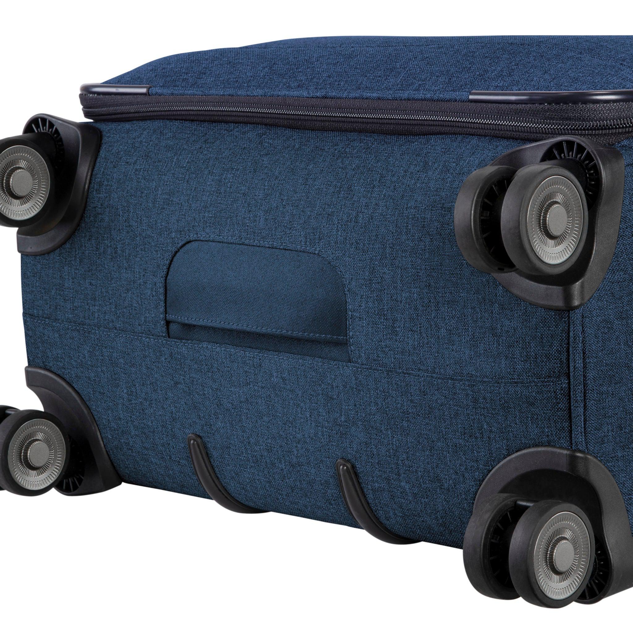 Malibu Bay 3.0 Softside Large Checked Luggage - Spinner Suitcase with Expandable Design for Travel, Business Trips & Vacations