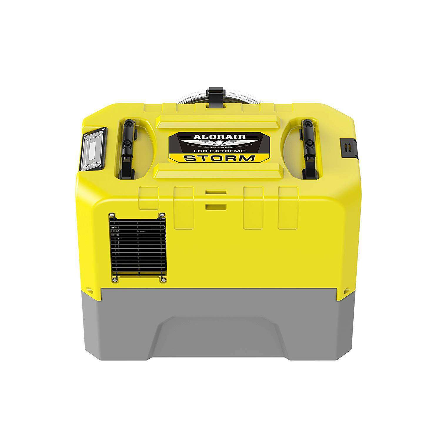 AlorAir Storm LGR Extreme 85 Pint Commercial Dehumidifier for Water Damage Restoration & Mold Prevention - Ideal for Basements, Construction Sites, and Flood Cleanup