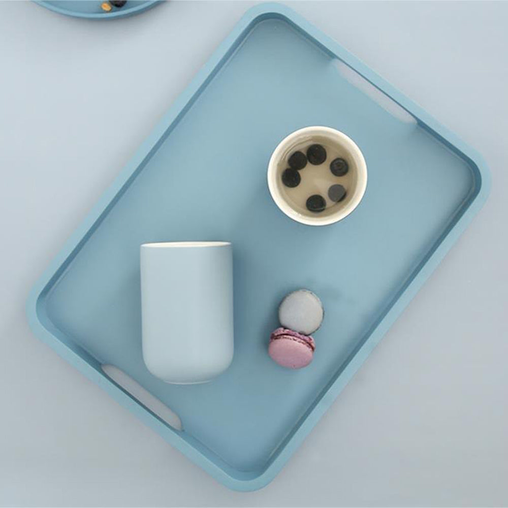 Elegant Morandi Haze Blue Ceramic Tea Set - 16 Piece Modern Tea Service with Teapot & Cups - Perfect for Afternoon Tea, Home Decor & Gift Giving