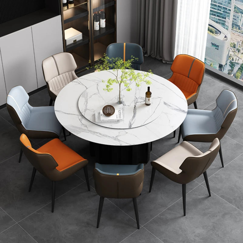 Premium Genuine Leather Dining Chair - Ergonomic Design for Ultimate Comfort - Perfect for Home, Restaurant & Office Use