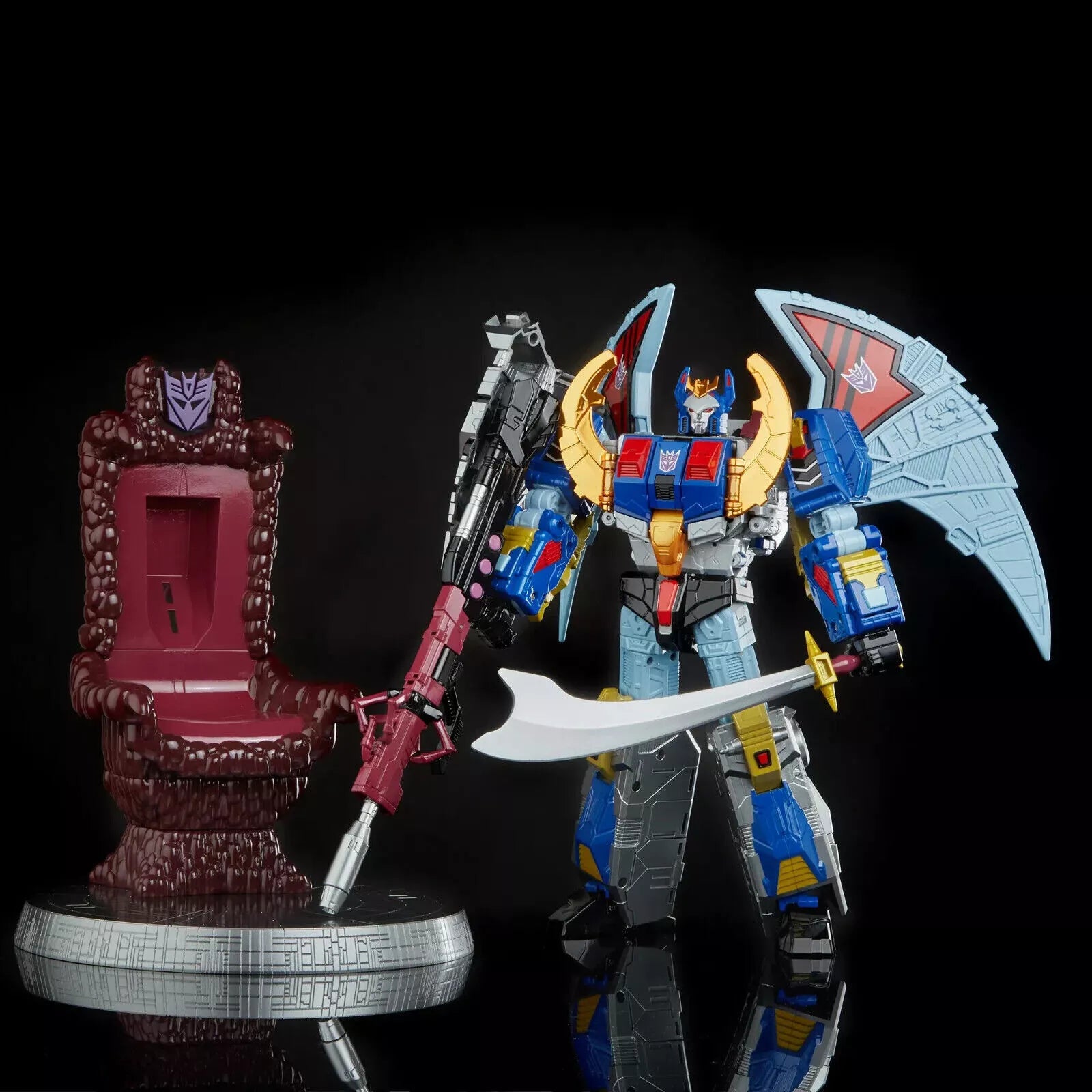 Hasbro Haslab Transformers Generations Deathsaurus Action Figure - Collectible Transformers Toy with All Unlocked Tiers - Perfect for Display, Gifts, and Transformers Fans Collection