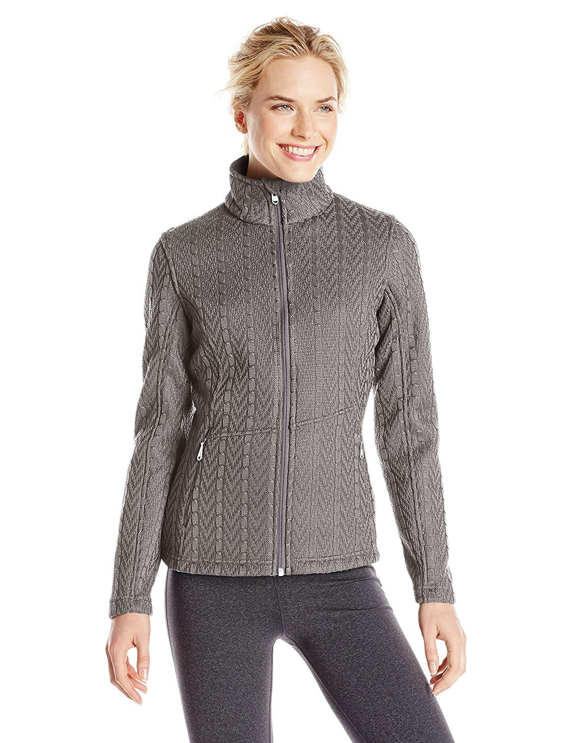 Spyder Women's Major Cable Stryke Fleece Jacket - Warm Winter Outerwear for Skiing, Snowboarding & Outdoor Activities