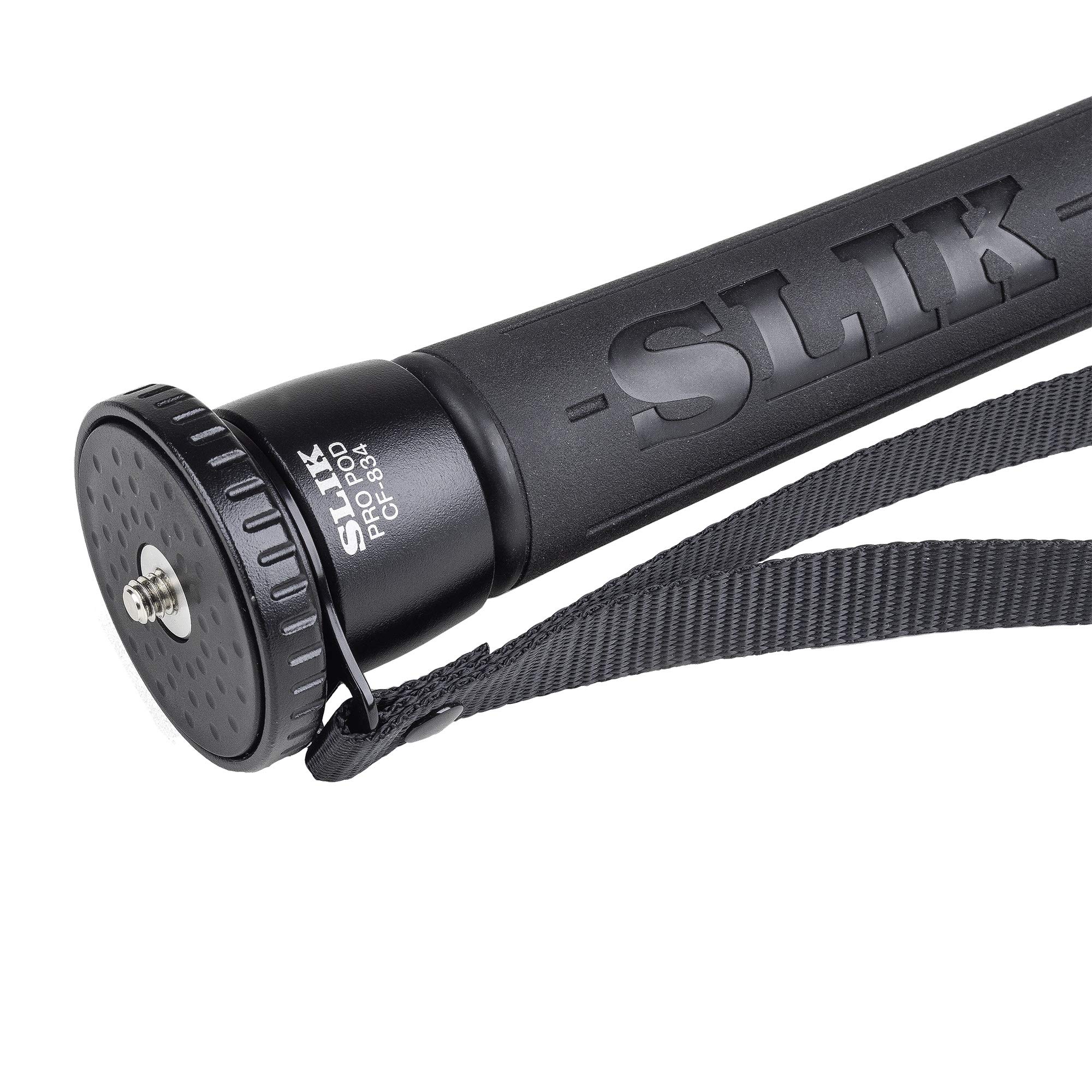 Pro Pod CF-834 Carbon Fiber Monopod Black (618-834) - Lightweight Camera Support for Travel, Sports & Outdoor Photography