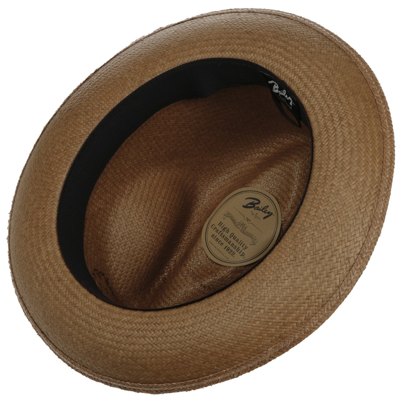Bailey 1922 Halper Panama Hat - Classic Straw Fedora for Men & Women - Perfect for Beach, Summer Outfits & Outdoor Events