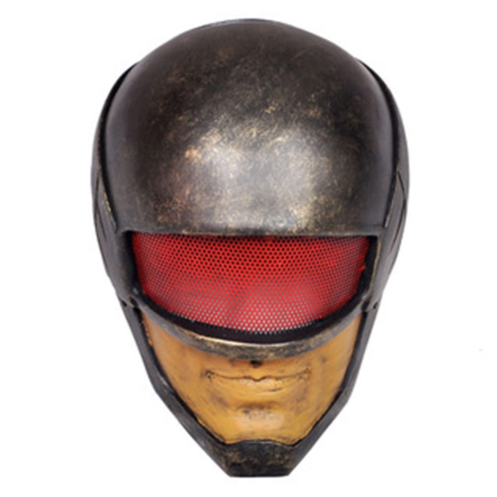 Mulrcks Robocop Cosplay Mask - Premium Halloween Party Costume Accessory & Movie Prop (Mask - D) - Perfect for Cosplay Events, Halloween Parties & Comic Conventions