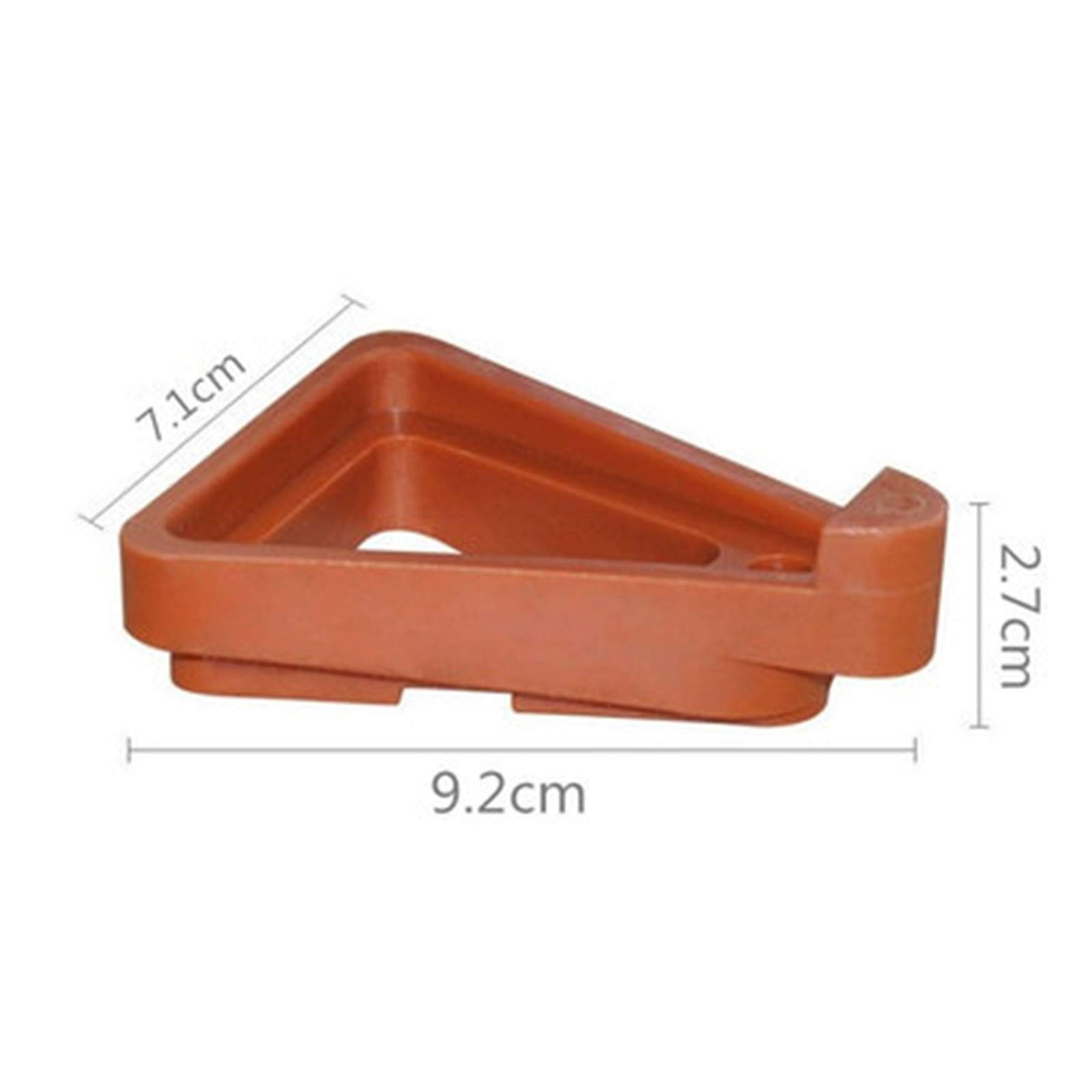 24 Pack Invisible Flower Pot Risers - Plant Pot Feet & Lifters for Small to Large Indoor/Outdoor Planters - Durable Potted Plant Stand for Better Drainage & Airflow - Perfect for Decks, Patios, and Garden Spaces