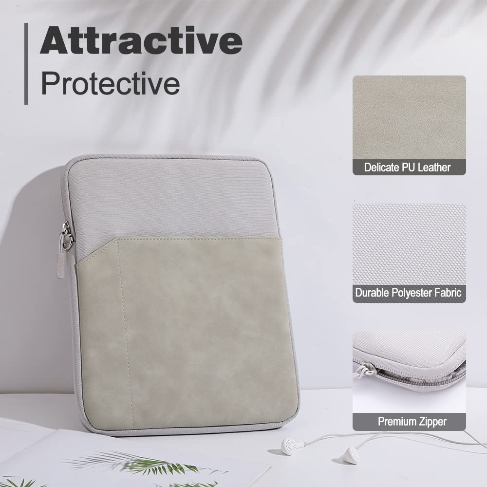 TiMOVO 11 Inch Tablet Sleeve Case for iPad Pro 11 (2025/A16), iPad 10th Gen 10.9