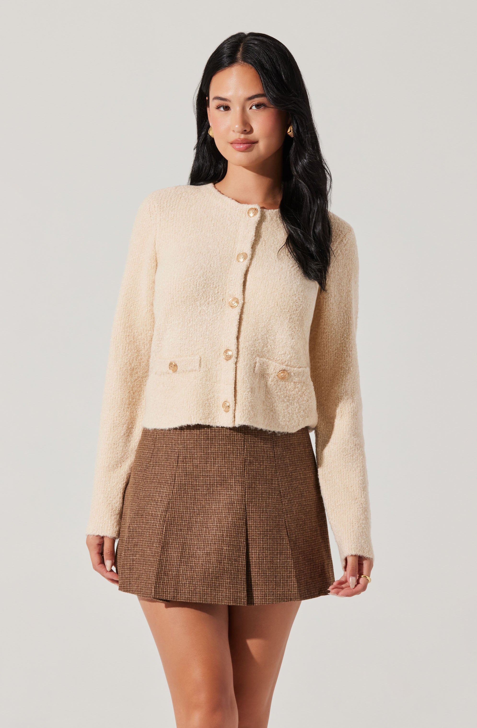 Cozy Teddy Cardigan Sweater for Women - Soft & Warm Knit Cardigan - Perfect for Fall, Winter & Casual Outfits | Great for Layering, Lounging & Coffee Dates