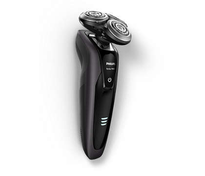Philips Series 9000 Wet & Dry Electric Shaver for Men - Rechargeable Cordless Razor with SmartClick Precision Trimmer, Perfect for Travel & Daily Shaving at Home or Gym