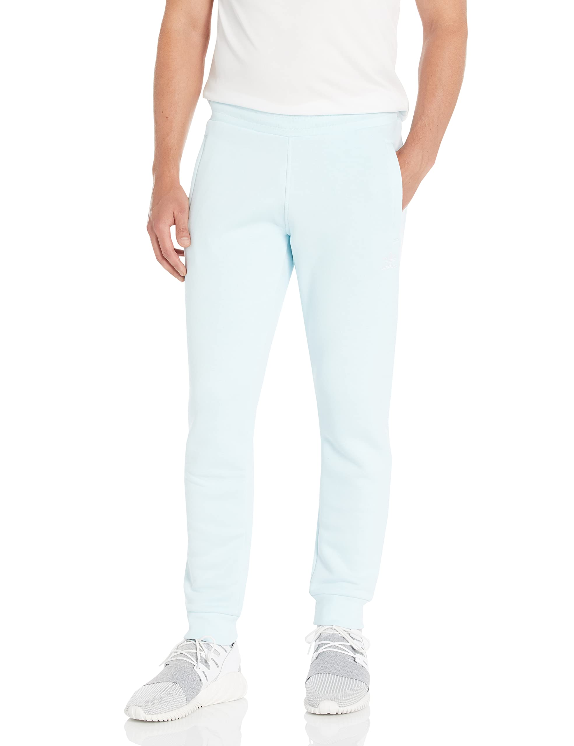 Adidas Originals Men's Adicolor Essentials Trefoil Joggers - Comfortable Athletic Pants for Casual Wear, Gym & Street Style