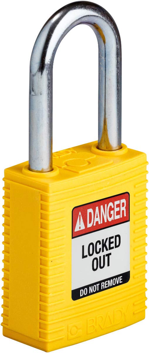 Brady SafeKey Lockout Padlock - 1.5