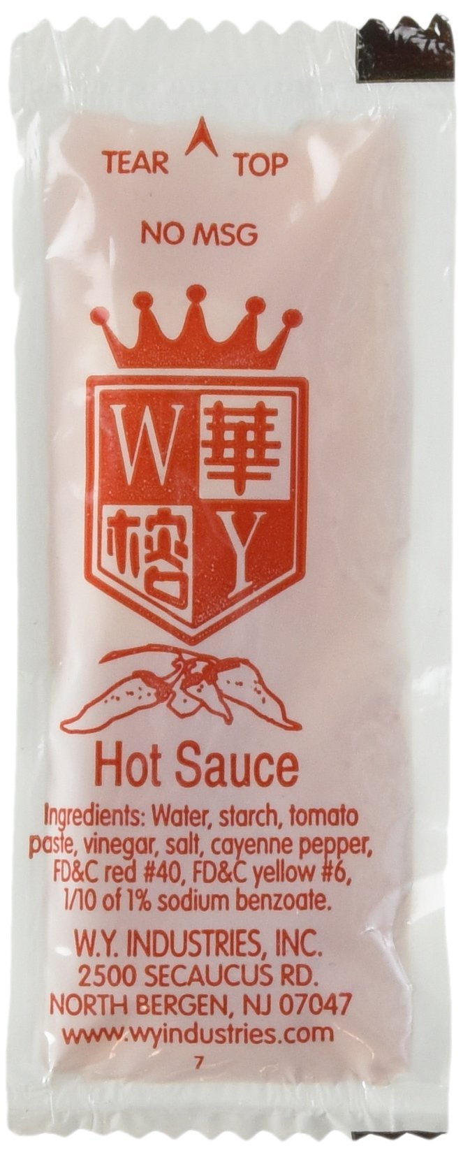 EAST EMPIRE Chinese Chili Hot Sauce - Spicy Szechuan Flavor, 50 Single-Serve Packets (1 Pack) - Perfect for Asian Cuisine, Hot Pot, Dumplings & Stir Fry Dishes
