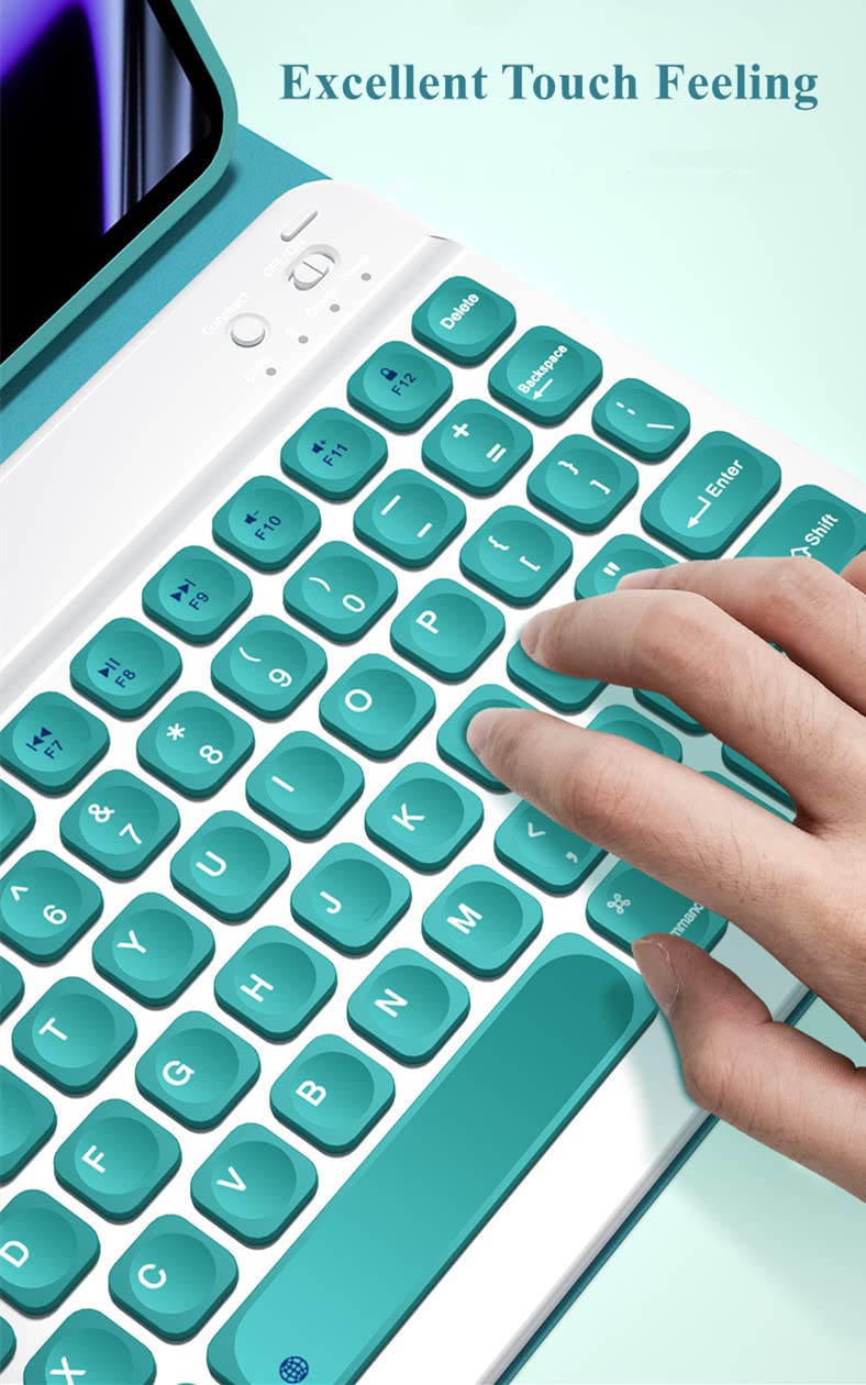 AnMengXinLing Magnetic Detachable Wireless Keyboard Case for iPad 10.2