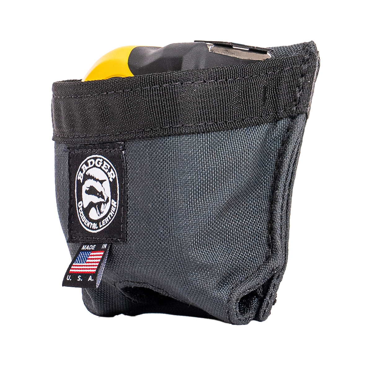 Badger Tape Holster - Heavy Duty Utility Belt Clip for Duct Tape, Packing Tape & More - Perfect for Construction, DIY Projects & Home Repairs