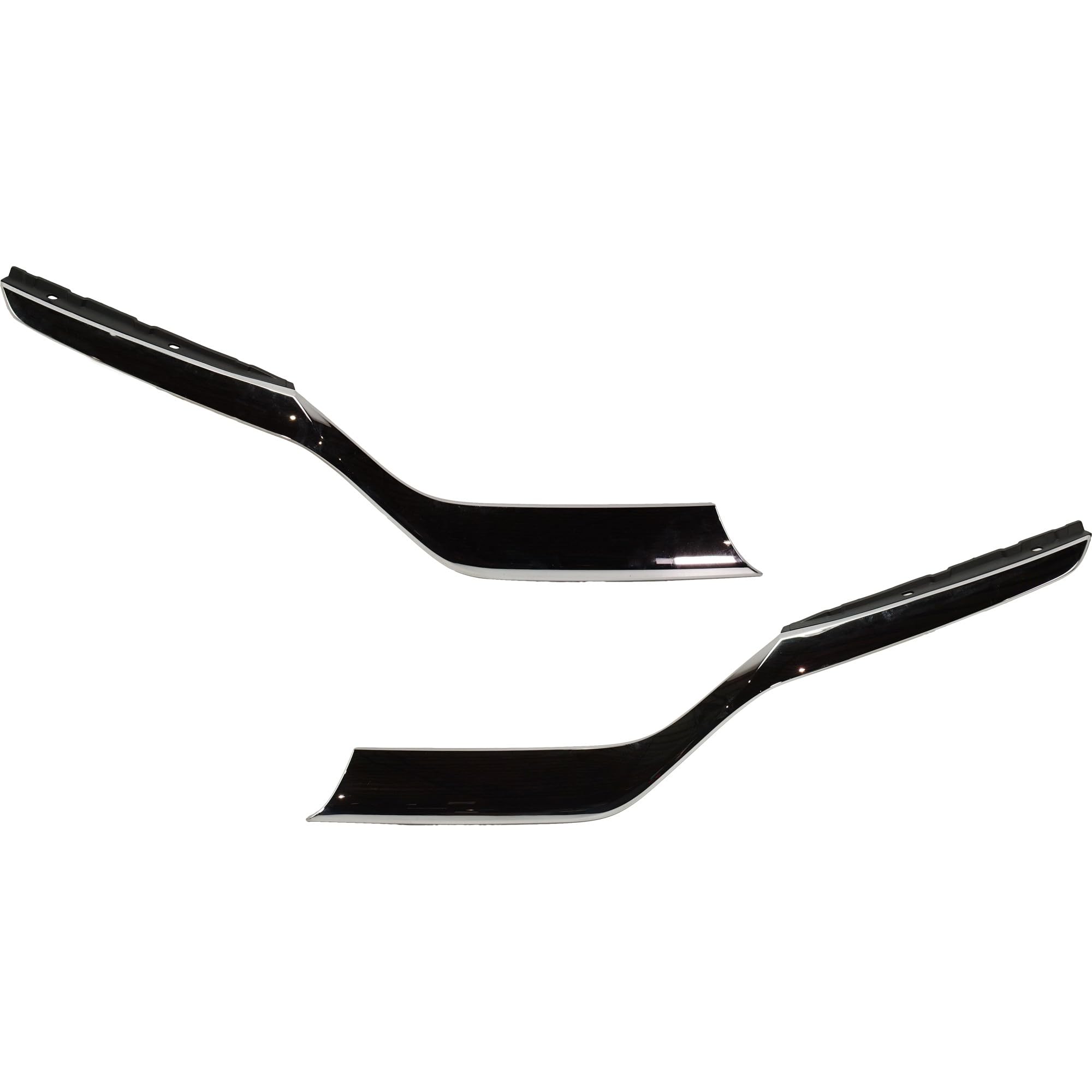 Go-Parts Chrome Grille Molding Pair for 2018-2020 Honda Odyssey - Left (Driver) & Right (Passenger) Side Replacement - Perfect for Car Front Grille Upgrade & Vehicle Styling Enhancement