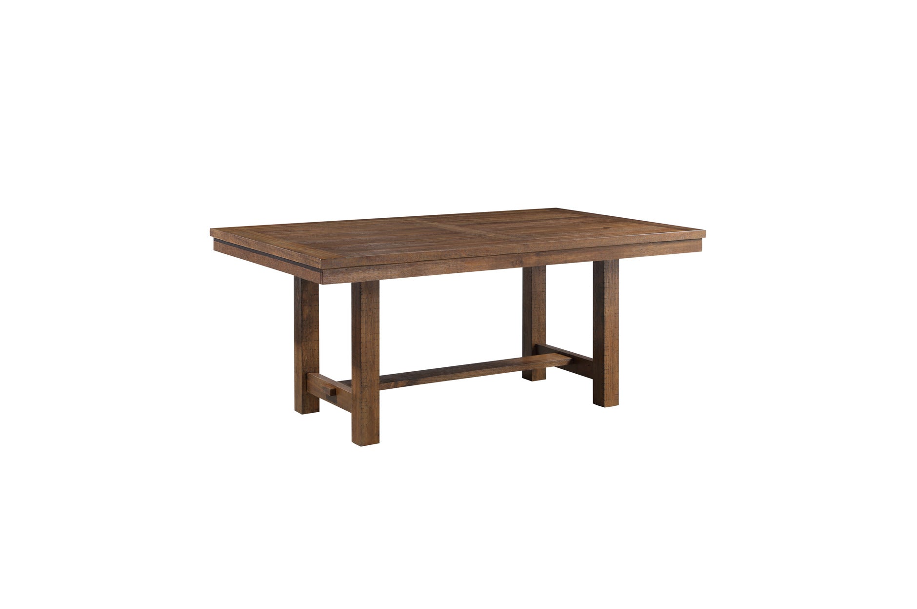 Bonner Collection Solid Pine 5-Piece Dining Set - Rustic Wood Kitchen Table & Chairs for Small Spaces, Perfect for Breakfast Nook or Apartment Dining Room