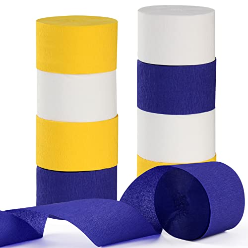 Navy Blue White Yellow