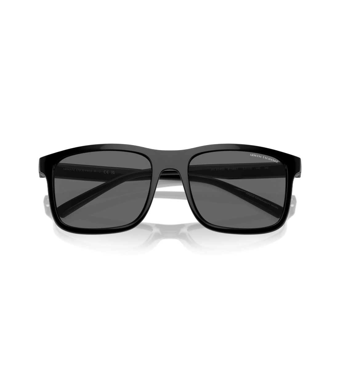 Armani Exchange Polarized Sunglasses for Men & Women - UV Protection, Fashionable Aviator Style - Perfect for Driving, Beach & Outdoor Activities