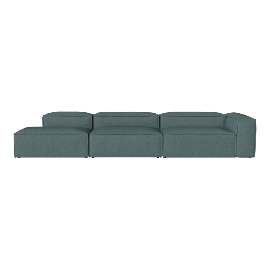 Cosima 3-Seater Sofa with Open End - Modern Living Room Furniture for Small Spaces | Perfect for Apartments, Studios & Cozy Home Decor
